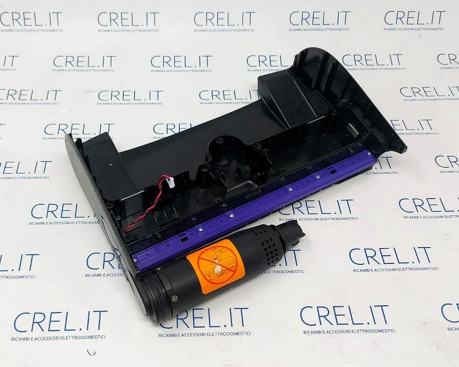 Corpo Inferiore Spazzola Con Motore E Ruote Rowenta X Clean 10 Gz7535wo/Sa1