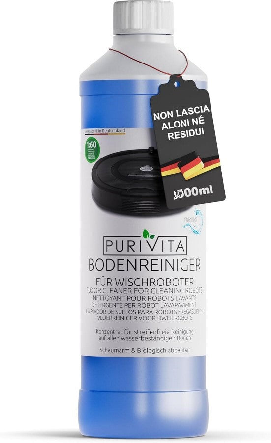 Purivita® Detergente Universale Robot Lavapavimenti Da 1000 Ml