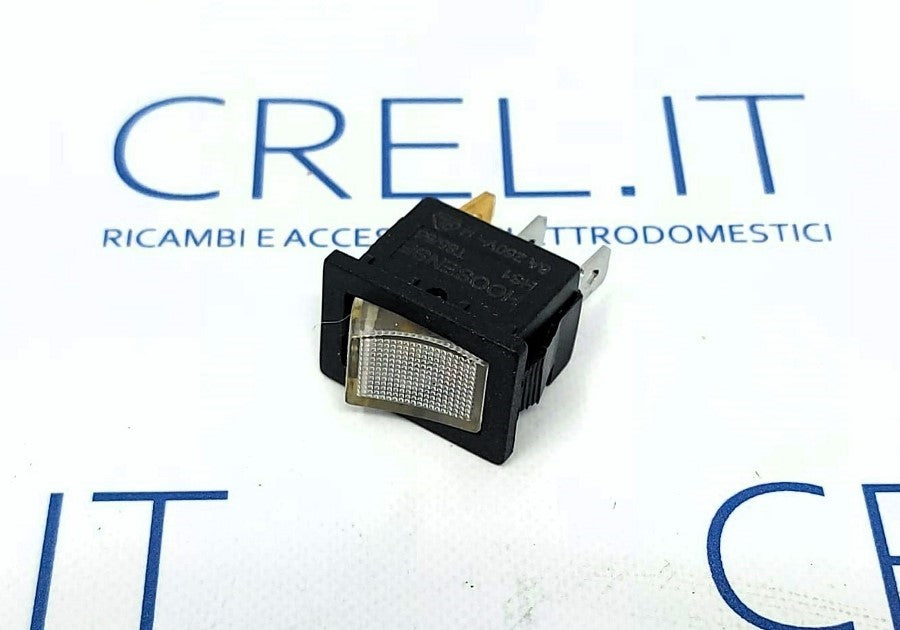 Interruttore 3 Faston Luminoso