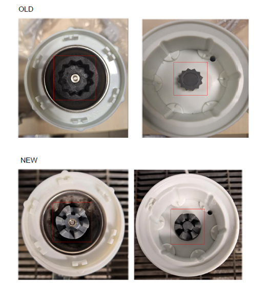 Caraffa In Vetro Con Coltello Frullatore Ariete 561 Solo Nuova Versione