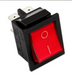 Interruttore Bipolare Luminoso Rosso 16a Wf0