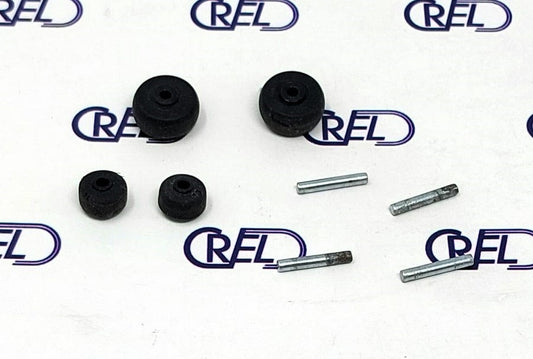 Kit Rotelle Spazzola Motorizzata Scopa Cordless De Longhi Kg1097 Usate