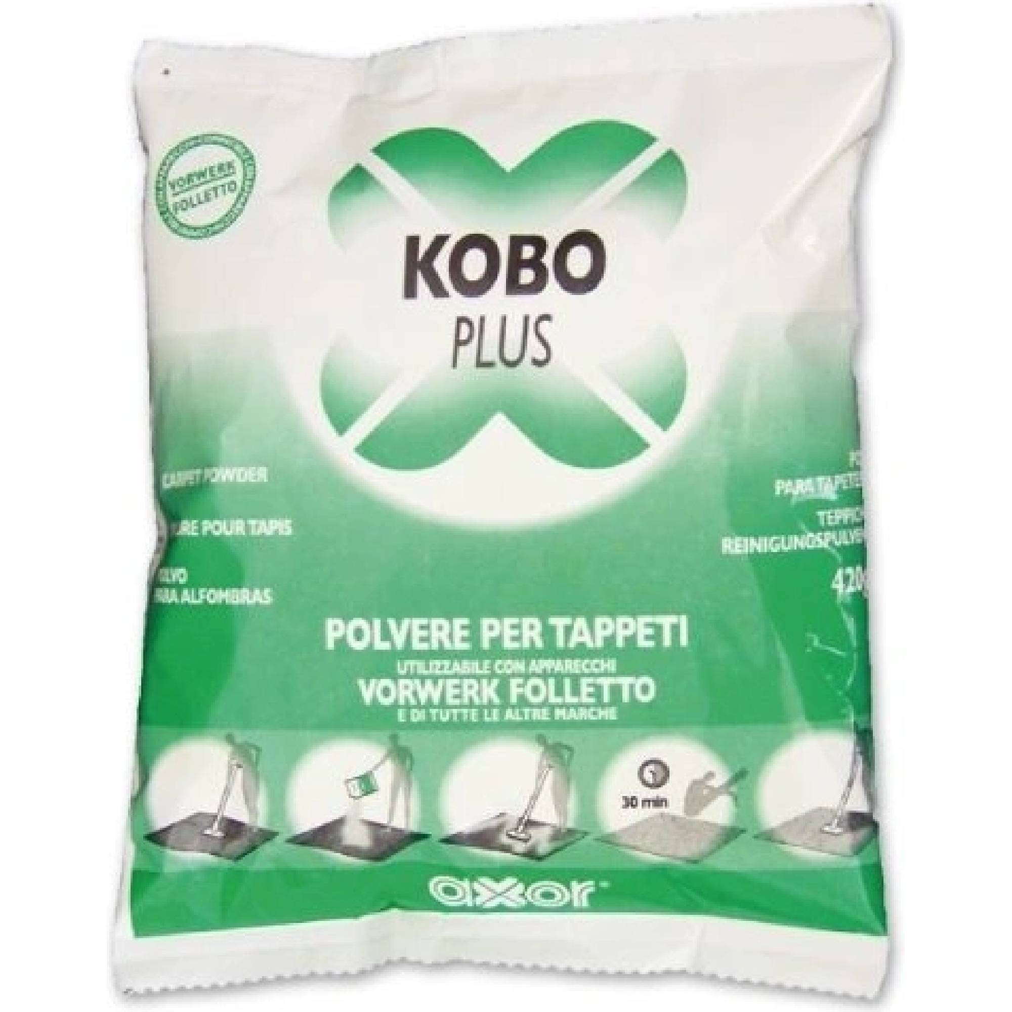 POLVERE PER TAPPETI KOBO PLUS-VORWERK FOLLETTO