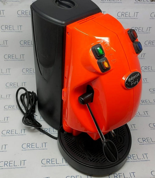 Macchina Da Caffè Didiesse Frog Rosso Salmone Rigenerata Spedizione Gratuita