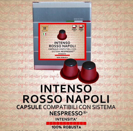 100 Capsule Compatibili Nespresso Rosso
