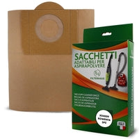 5 Sacchi Polvere Per Aspiratore Bosch Rowenta Siemens X04009