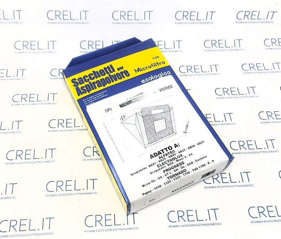 5 Sacchetti Ecologici Compatibili Alfatec Electrolux