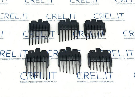 Set Di Pettini Destro-sinistro Rasoio Regolabarba E Capelli Rowenta Tn155