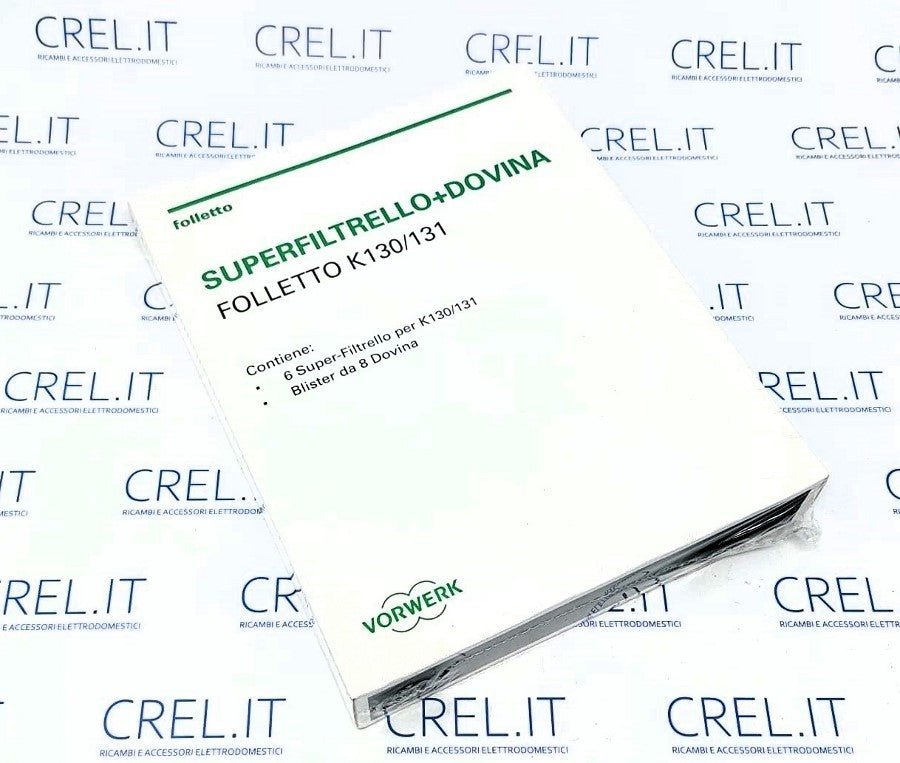 Set Farfalla Folletto VK130 – VK131 | Elettroshock Lioni Ricambi Folletto - Foto 7