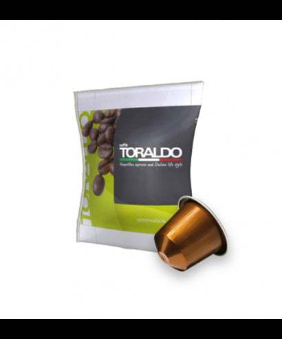100 Capsule Compatibili Nespresso Caffè Toraldo Miscela Aromatica