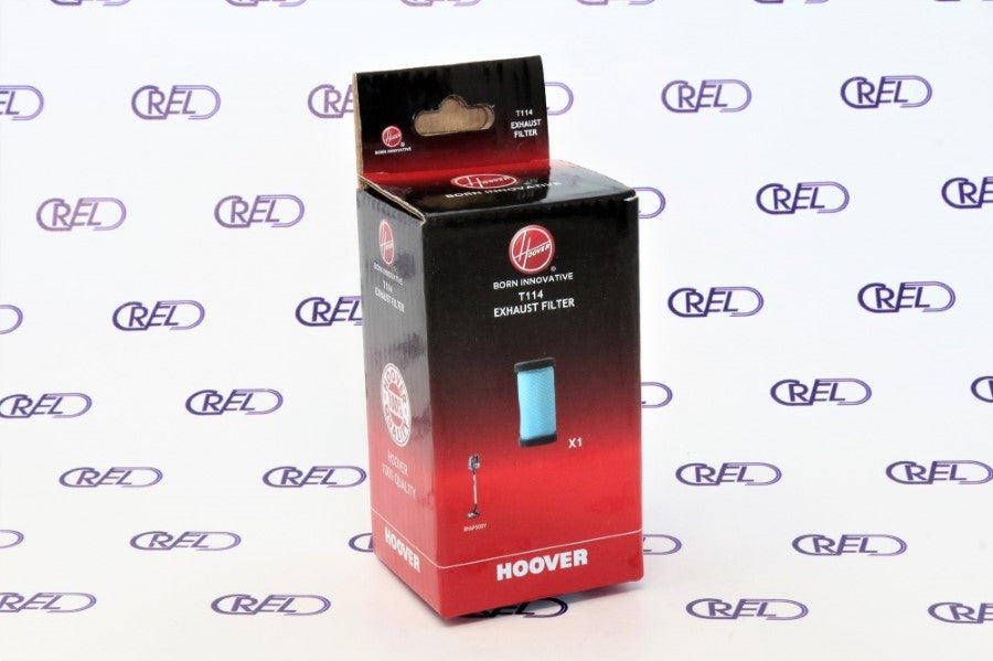 2 Filtri Di Scarico Per Aspirapolvere Hoover T114 E Modelli Compatibili - Filtro Principale Sostitutivo 35601872 - 4