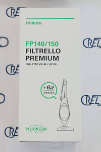 Thumbnail for Confezione Originale Filtrello Premium Folletto Fp140/150 + 6 Dovina