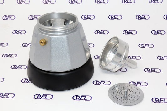 Sostituzione imbuto caffettiera Delonghi Alicia Plus 6 tazze EMKM6 Sostituzione imbuto caffettiera Delonghi Alicia Plus 6 tazze EMKM6