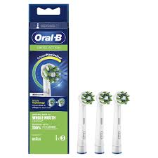3 Testine Di Ricambio Braun Oral-b Crossaction Cleanmaximiser