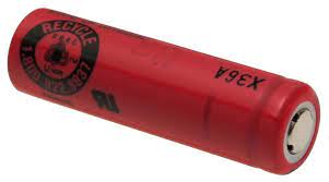 Batteria Rossa Ricaricabile Li-ion (ur 14500 Ac) Rasoio Braun