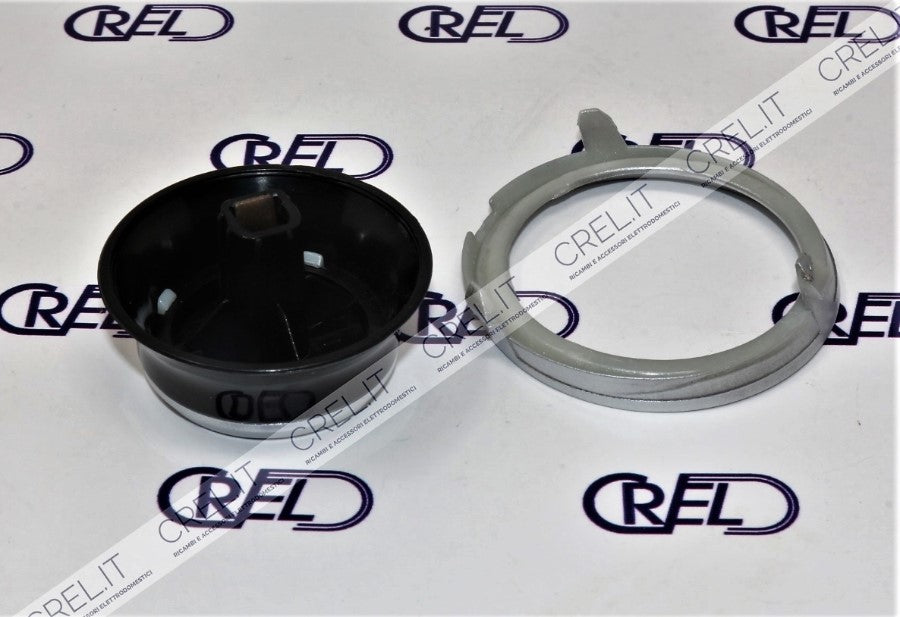 Kit Manopole Termostato E Timer Nero Friggitrice Ariete 4619