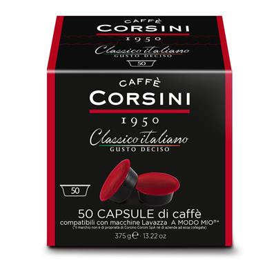 50 Capsule Gusto Deciso Caffè Corsini