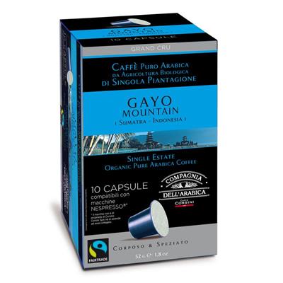 10 Capsule Compatibili Nespresso Gayo Mountain