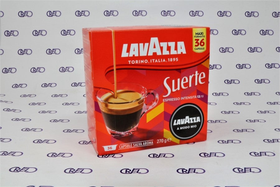 36 Capsule Originali Espresso Suerte Lavazza A Modo Mio