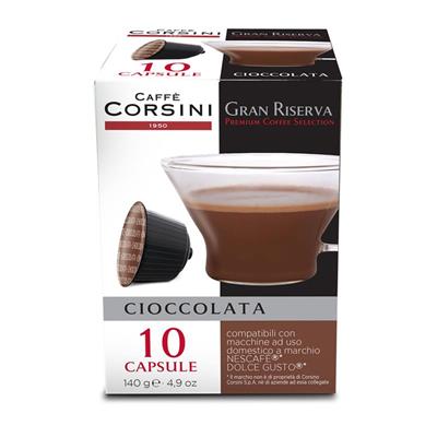 10 Capsule Compatibili Nescafè Dolce Gusto Cioccolata