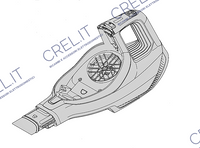 Thumbnail for Assieme Corpo Motore Scopa Philips Fc6727