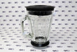 Bicchiere In Vetro Con Coperchio Nero Frullatore Imetec Bl1000