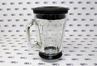 Thumbnail for Bicchiere In Vetro Con Coperchio Nero Frullatore Imetec Bl1000
