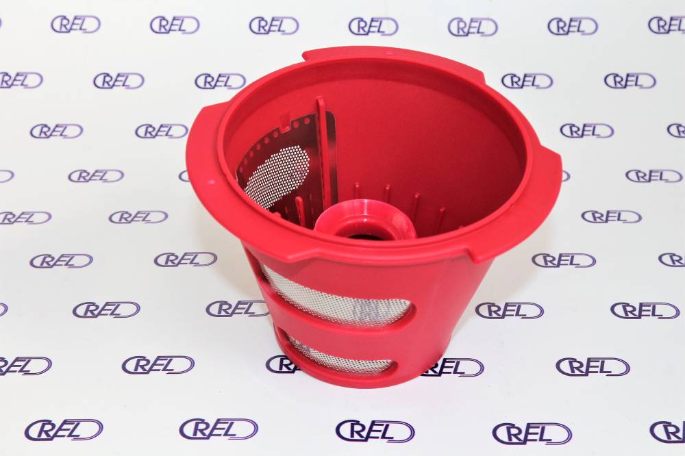 Filtro Rosso Reticoli Grossi Estrattore Moulinex Infinypress Revolution