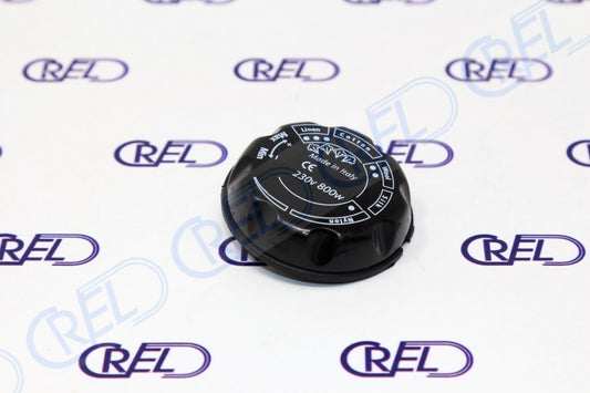 Manopola In Bachelite Nero Con Grano Ferro Lelit