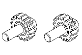 Thumbnail for Kit Perni/ingranaggi Folli Raviolatrice Imperia La Monferrina 780