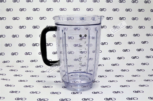 Caraffa In Plastica Con Manico Nero Kenwood Fp5, Fp9