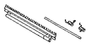 Kit Raschiatori Taglio 2 Accessorio Imperia Simplex 060, 096