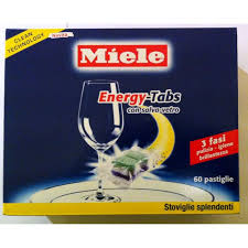 50 Energy Tabs Lavastoviglie Miele Con Salva Vetro