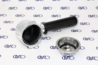 Portafiltro senza fondo, 51 mm, 2 orecchie per Delonghi ECP31.21 ECP33.21 ECP35.31 ECOV311, con cestello di ricambio in acciaio inox Portafiltro senza fondo, 51 mm, 2 orecchie per Delonghi ECP31.21 ECP33.21 ECP35.31 ECOV311, con cestello di ricambio in acciaio inox