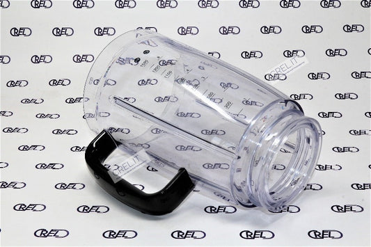 Caraffa In Plastica Con Manico Nero Kenwood Fp5, Fp9