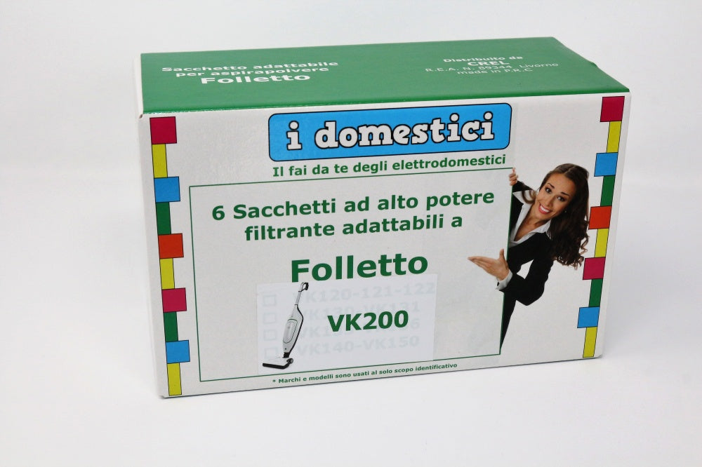 Sacchi In Microfibra Adattabili Folletto Vk200 –