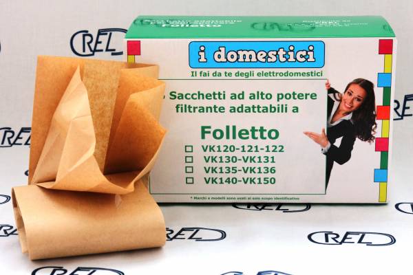 Sacchi Carta Adattabili Folletto Vk117 Vk118