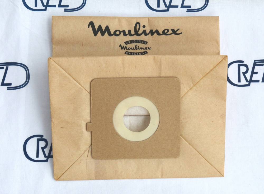 10 Sacchi Carta Aspiratore Moulinex Zelio