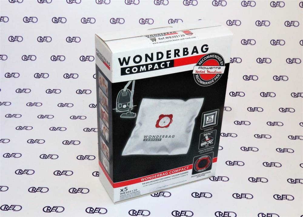 Wonderbag Sacchetto Rowenta Compact 5 Sacchi